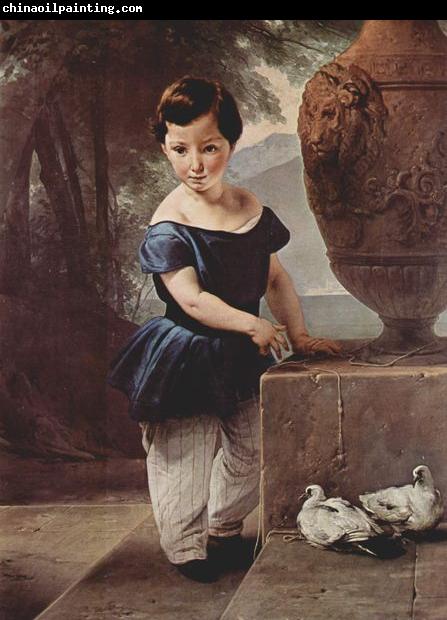 Francesco Hayez Portrait of Don Giulio Vigoni as a Child