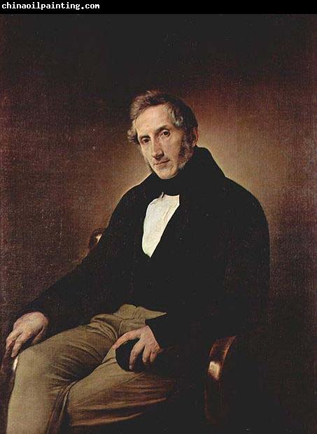 Francesco Hayez Portrait of Alessandro Manzoni