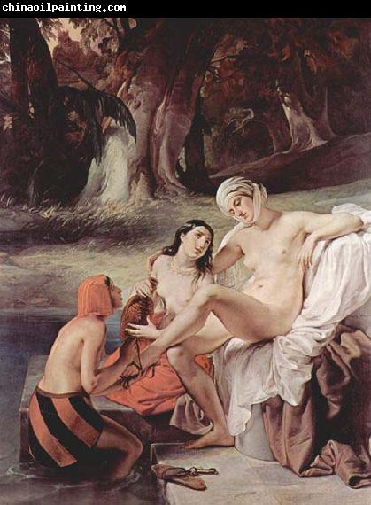 Francesco Hayez Bathsheba Bathing