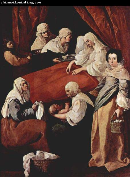 Francisco de Zurbaran The Birth of the Virgin,