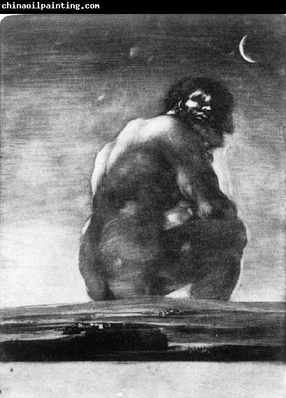 Francisco de goya y Lucientes The Colossus