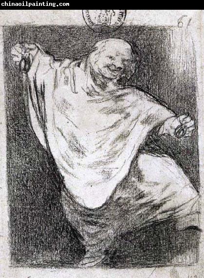 Francisco de goya y Lucientes Phantom Dancing with Castanets