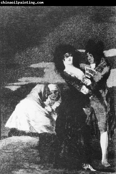 Francisco de goya y Lucientes Birds of a Feather