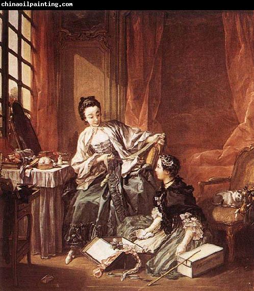 Francois Boucher The Milliner