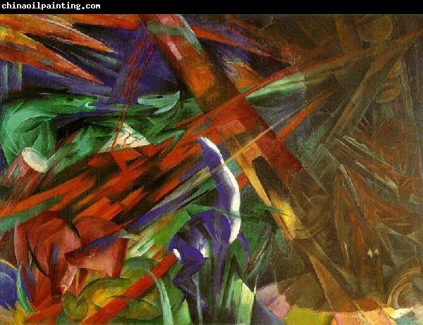 Franz Marc The Fate of the Animals, 1913