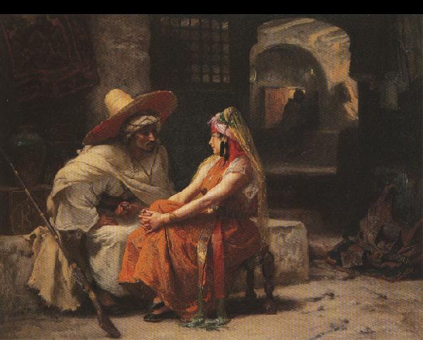 Frederick Arthur Bridgman The Rendez vous.