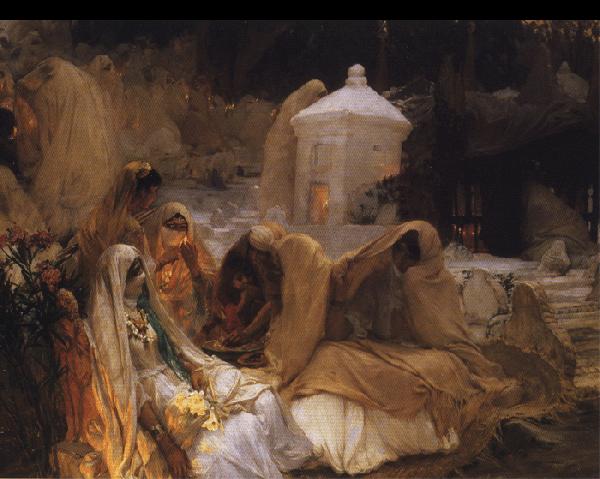 Frederick Arthur Bridgman The Day of the Prophet at Oued el Kebir