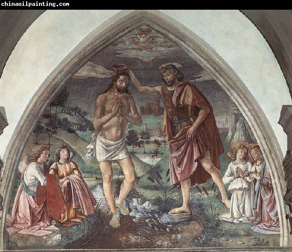 GHIRLANDAIO, Domenico Baptism of Christ