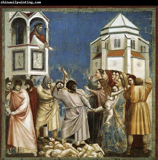 GIOTTO di Bondone Massacre of the Innocents