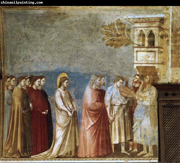 GIOTTO di Bondone . Wedding Procession