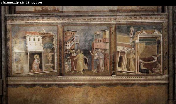 GIOTTO di Bondone Legend of St Francis: Scenes Nos