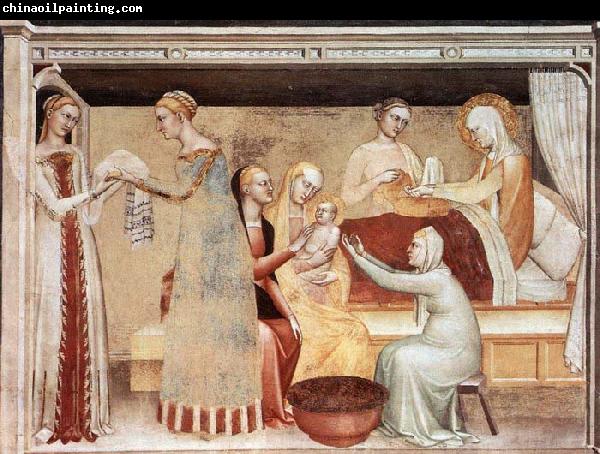 GIOVANNI DA MILANO The Birth of the Virgin