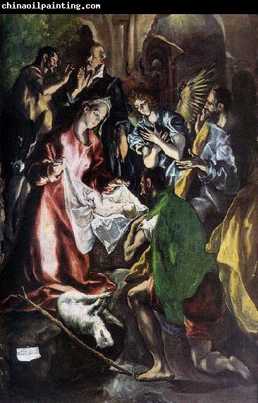 GRECO, El Adoration of the Shepherds