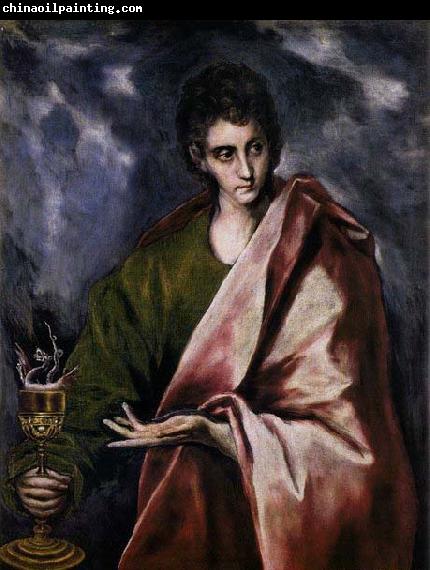 GRECO, El St John the Evangelist