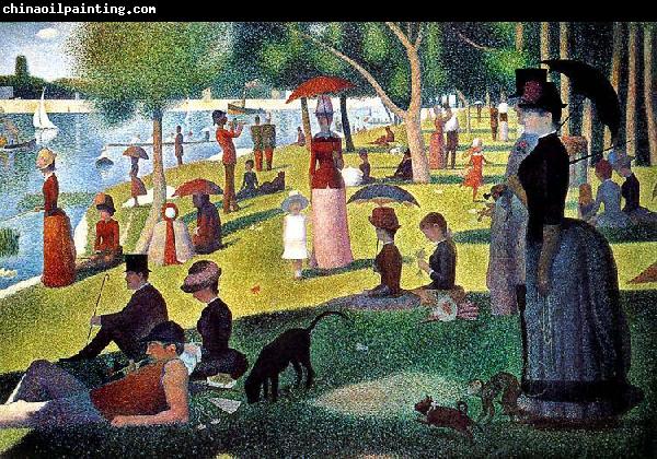 Georges Seurat Sunday Afternoon on the Island of La Grande Jatte,