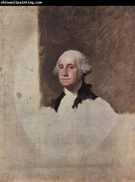 Gilbert Stuart Gilbert Stuart unfinished 1796 painting of George Washington