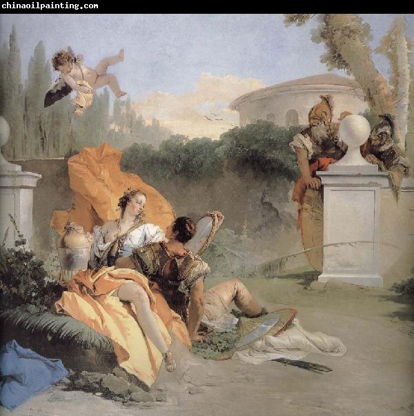 Giovanni Battista Tiepolo NA ER where more and Amida in the garden