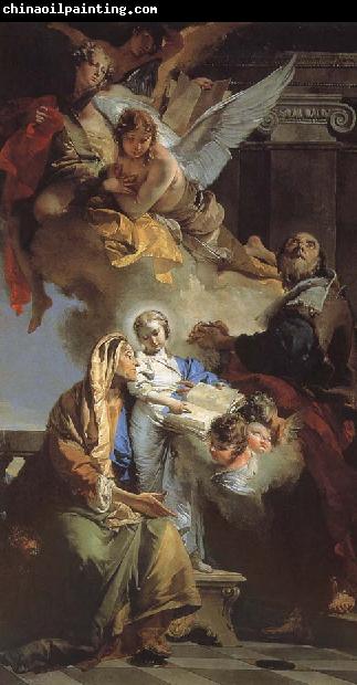 Giovanni Battista Tiepolo Our Lady of the education