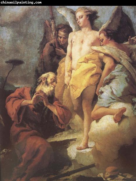 Giovanni Battista Tiepolo Abraham and Angels