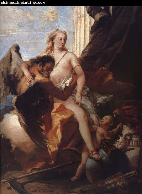 Giovanni Battista Tiepolo Opening time the truth