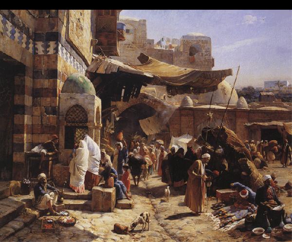 Gustav Bauernfeind Market in Jaffa