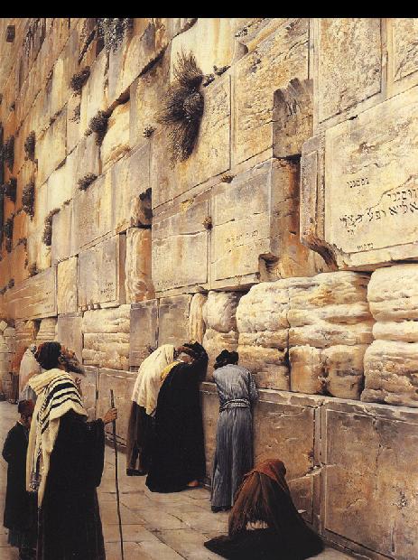 Gustav Bauernfeind The Wailing Wall, Jerusalem