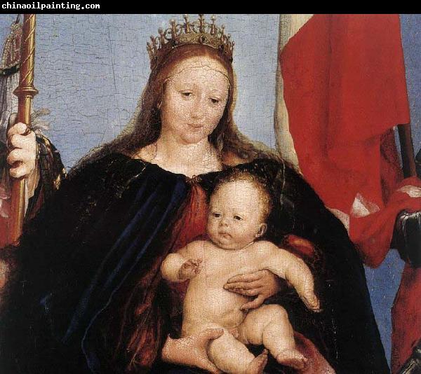 HOLBEIN, Hans the Younger The Solothurn Madonna