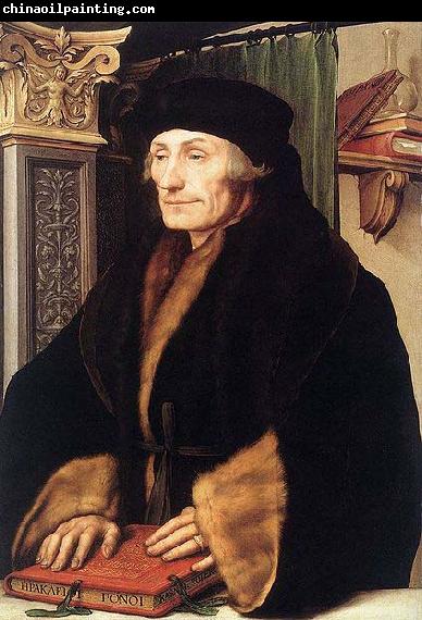 Hans holbein the younger Portrait of Erasmus of Rotterdam