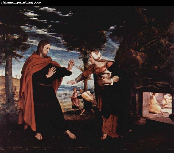 Hans holbein the younger Noli me tangere