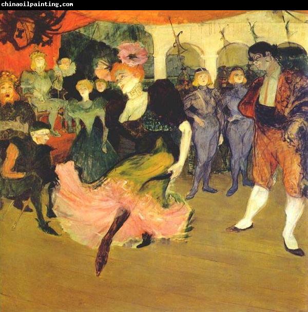 Henri de toulouse-lautrec Marcelle Lender on stage