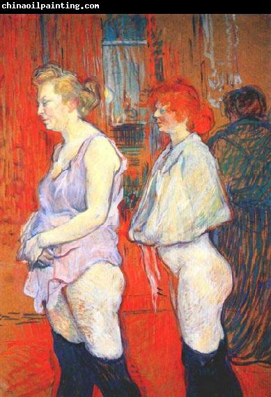 Henri de toulouse-lautrec The Medical Inspection at the Rue des Moulins Brothel