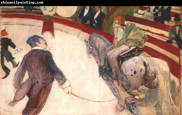 Henri de toulouse-lautrec At the Circus Fernando