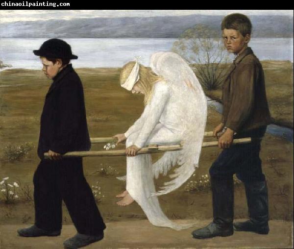 Hugo Simberg The Wounded Angel from 1903,