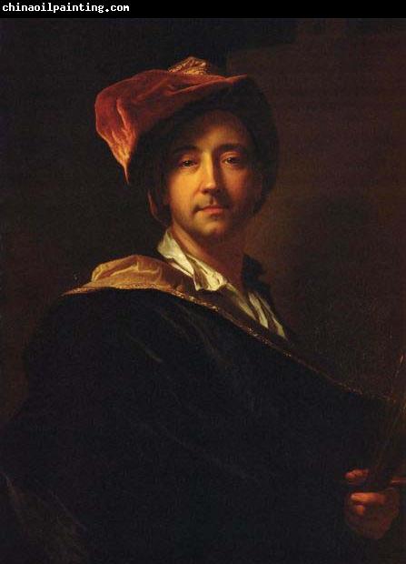 Hyacinthe Rigaud Self portrait