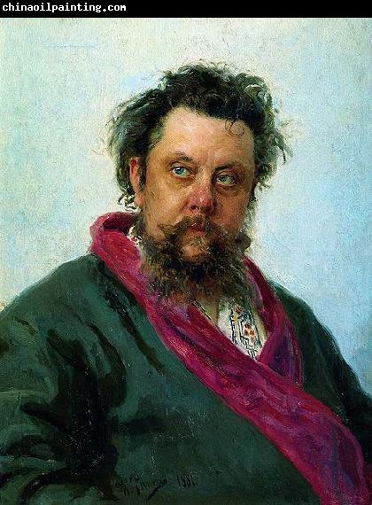 Ilya Repin Composer Modest Mussorgsky