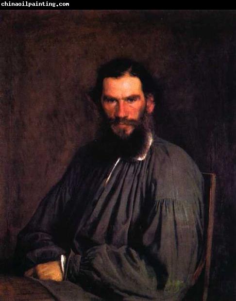 Ivan Kramskoi Leo Tolstoy