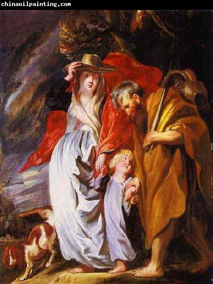 Jacob Jordaens Jacob Jordaens The Return of the Holy Family from Egypt