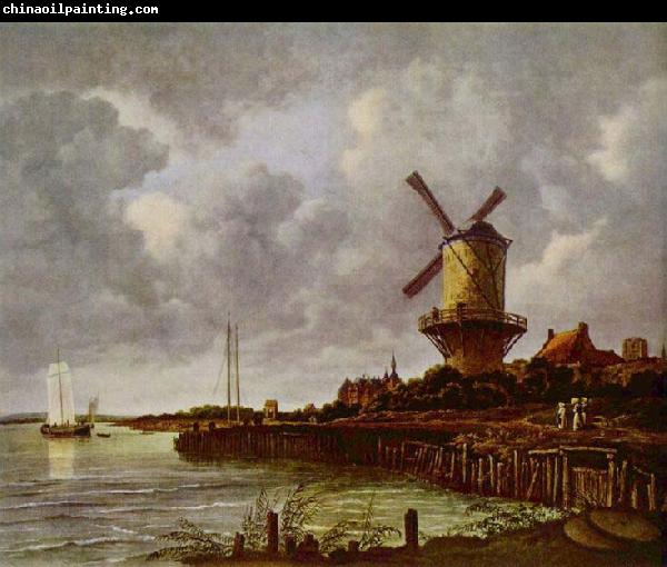 Jacob van Ruisdael Tower Mill at Wijk bij Duurstede, Netherlands,