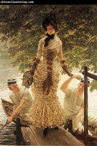 James Tissot On the Thames