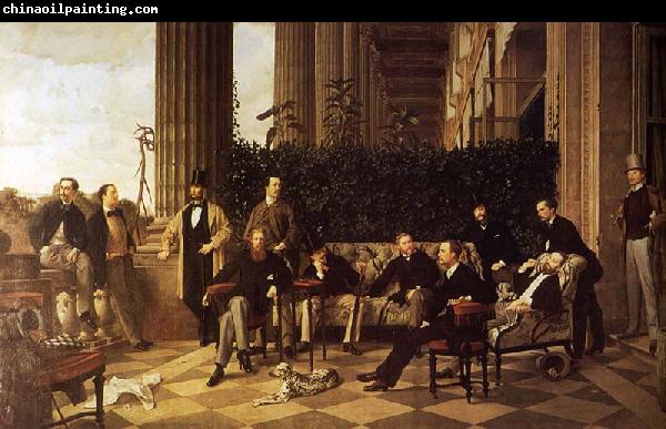 James Tissot Le Balcon du Cercle de la rue Royale