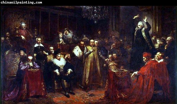 Jan Matejko The Sermon of Skarga,