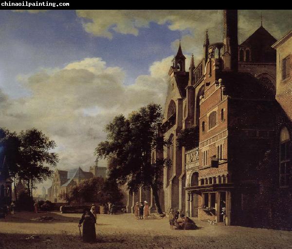 Jan van der Heyden Gothic churches