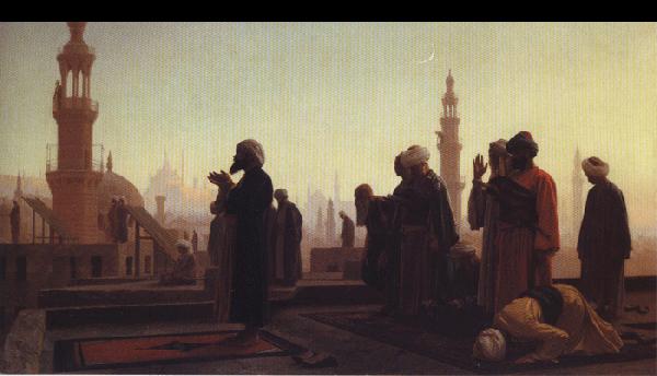 Jean - Leon Gerome Rooftop Prayer