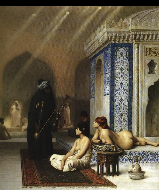 Jean - Leon Gerome Pool in a Harem.