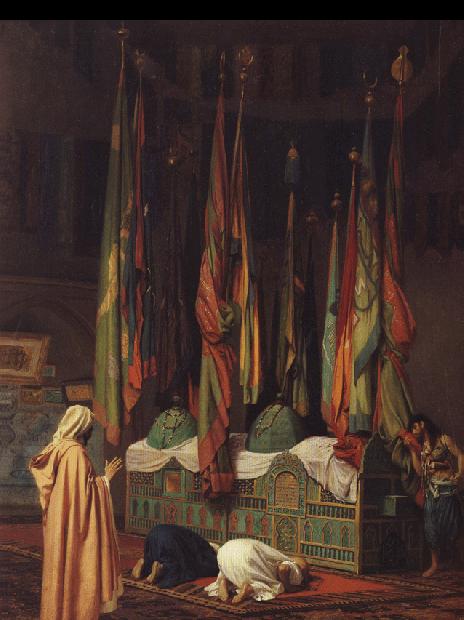 Jean - Leon Gerome The Sultan Tomb