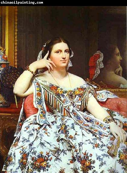 Jean Auguste Dominique Ingres Mme. Moitessier