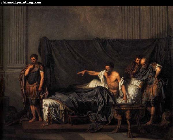 Jean Baptiste Greuze Septimius Severus and Caracalla