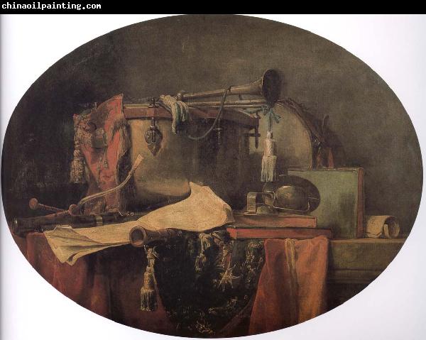 Jean Baptiste Simeon Chardin Military ceremonial instruments