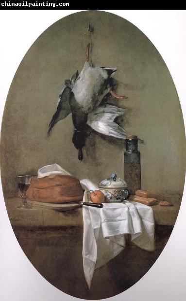 Jean Baptiste Simeon Chardin Duck bowl and olive oil