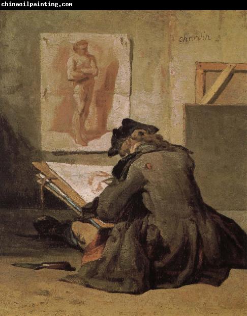 Jean Baptiste Simeon Chardin People are painting